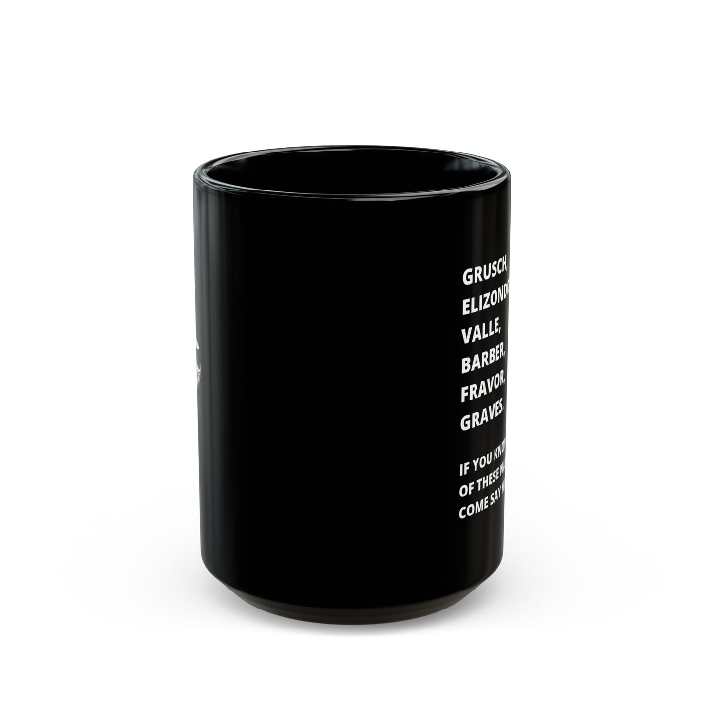 UFO Disclosure Insider Names Mug – Grusch, Elizondo, Barber & More (11oz, 15oz)