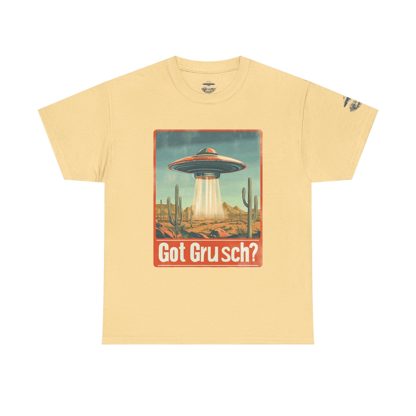 Got Grusch - Unisex Heavy Cotton Tee UFO, UAP disclosure