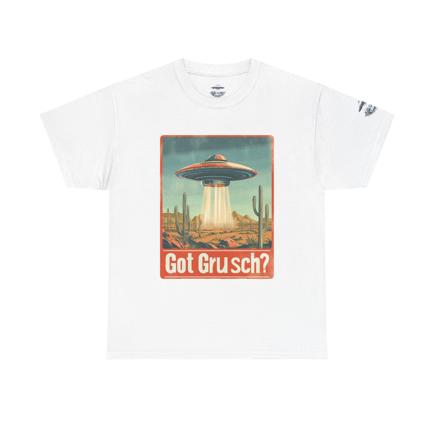 Got Grusch - Unisex Heavy Cotton Tee UFO, UAP disclosure