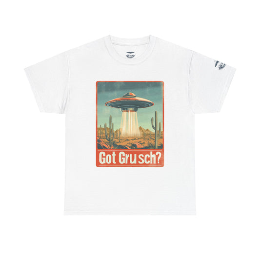 Got Grusch - Unisex Heavy Cotton Tee UFO, UAP disclosure